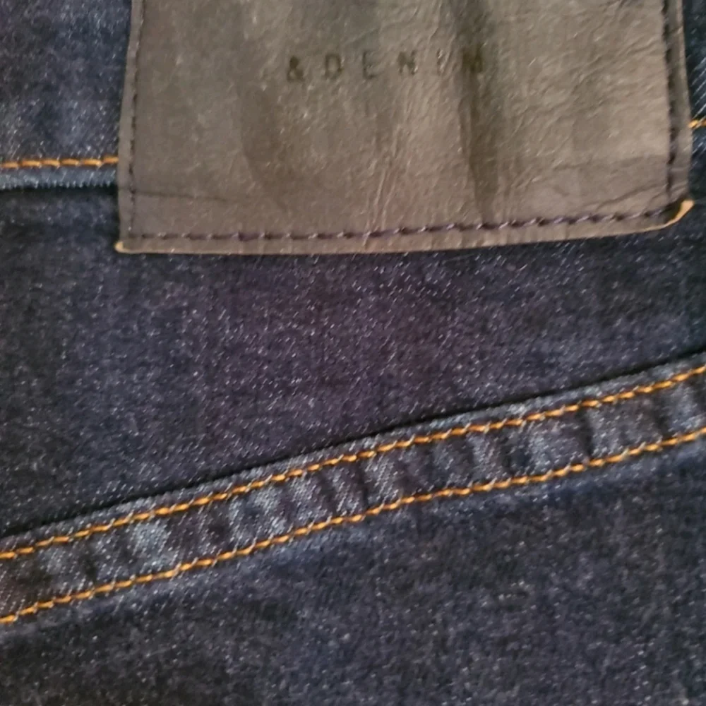 H&M Denim Skirt,Double Zippered Front S 6